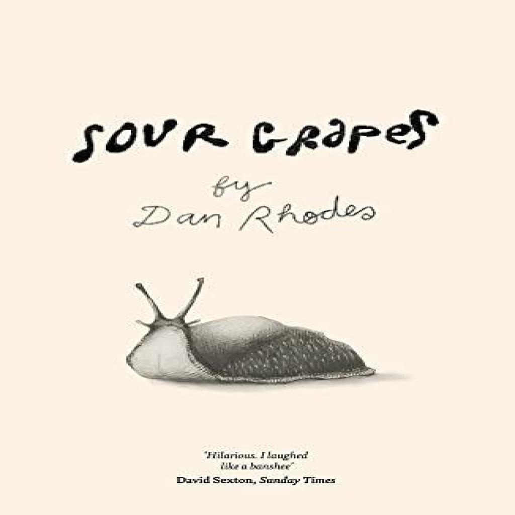 Sour Grapes by Dan Rhodes Paperback Book 9781785633058