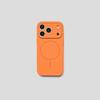 Applicable to iPhone17promax liquid silicone fine ring magnetic suction Apple 16 simple solid color anti-drop mobile phone case 15