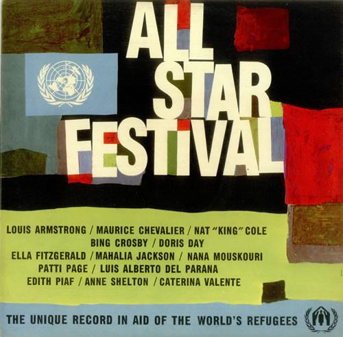 

LP Record VARIOUS - All-Star Festival 99500DL UNITED NATIONS 1963 UK Jazz Used