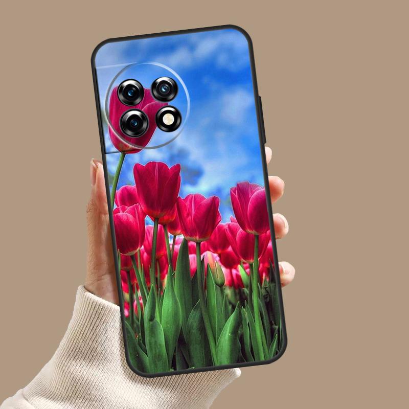 

Цветочный чехол с тюльпанами для OnePlus Nord CE 5 2 3 4 Lite N20 N30 OnePlus 15 13 12 11 9 10 Pro 13R 10T 13T Чехол OnePlus Nord CE5