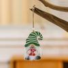 Decorative Faceless Old Man Pendant 2D Xmas Elf Doll Ornaments Christmas Gift