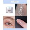 Red and Black Magic Diamond Glitter Powder, Sparkling Eyeshadow, Dazzling Diamond Powder, Ultra-Shiny Highlighter Powder