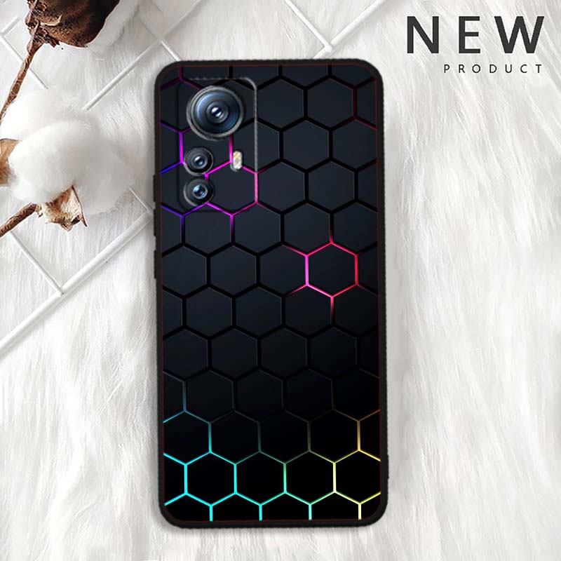 Creative metal style pattern For Xiaomi Mi 15 14 13 13T 12 12T 12S 11 11i 11T Pro Ultra Lite 5G Black Soft Phone Case