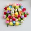 10/50pcs Artificial Flowers Silk Rose Head for Home Christmas Garland Wreath Wedding Bridal Bouquet Party Diy Gift Decoration