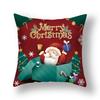 Christmas Themed Pillowcases Car Accessories Office Santa Claus Living Room Sofa Home Pillowcases