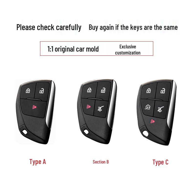 

Buick Envision S/Avenir Key Case: Metal Shell & Buckle