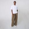 ATHPLATFORM Au42Th02 Half Sleeve Print Top_White