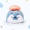Japanese Style Stuffed Sea Otter Toy Kawaii Pillow Cushion Fried Shrimp Soft Doll  Birthday Gifts