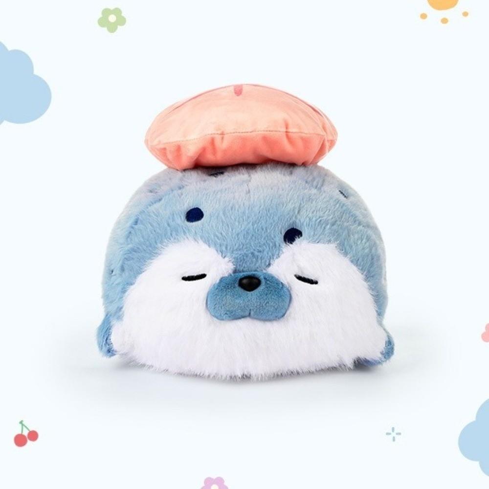 Japanese Style Stuffed Sea Otter Toy Kawaii Pillow Cushion Fried Shrimp Soft Doll  Birthday Gifts