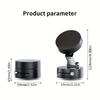 Dual Side Magnetic Suction Cup Foldable Rotating Stand Universal Phone Holder Vacuum Base Stable Multi Angle Viewing