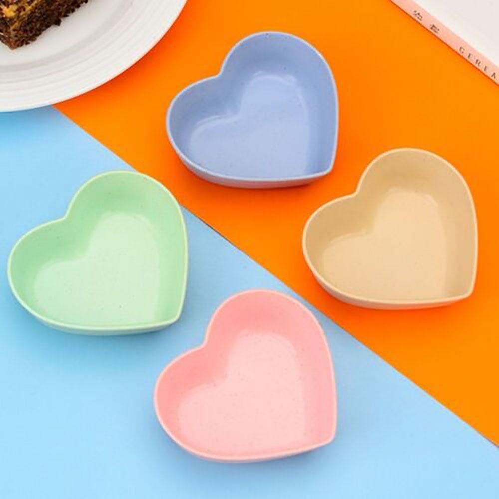 10Pcs Condiment/Sauce Seasoning Dishes Heart Shaped Sauce Cup High-quality Sauce Dish