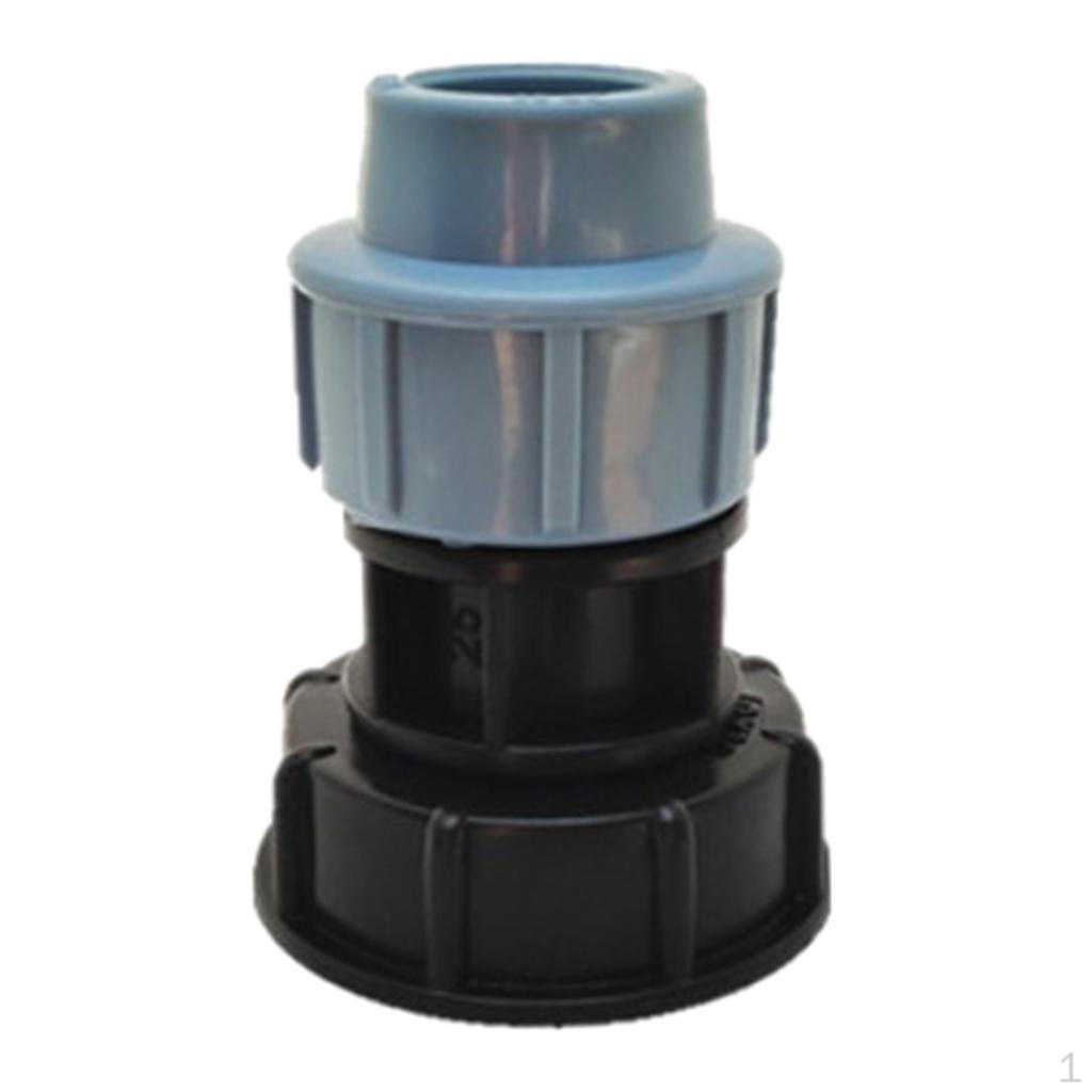 1000 Wasser 25mm Schwerlast-Adapter Fitting Verbinder