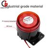 AC 220V DC 24V DC 12V Mini Alarm Siren Audio and Visual Alarm Anti-theft Buzzer High-decibel Security Piezo Buzzer Alarm Horn