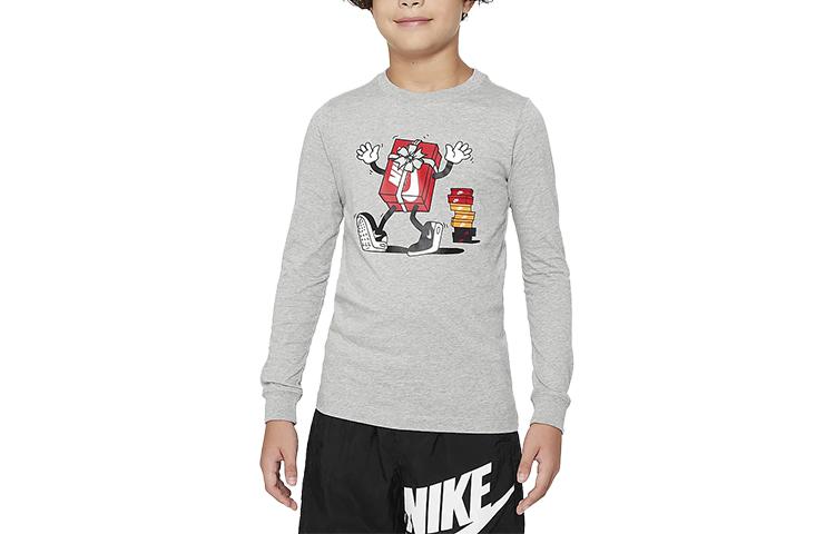 Nike Kids T Shirts Crew Neck Moderate FJ6387-063 S