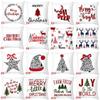 Festive Christmas Pillow Case Cushion Cover Featuring Adorable Reindeer Design