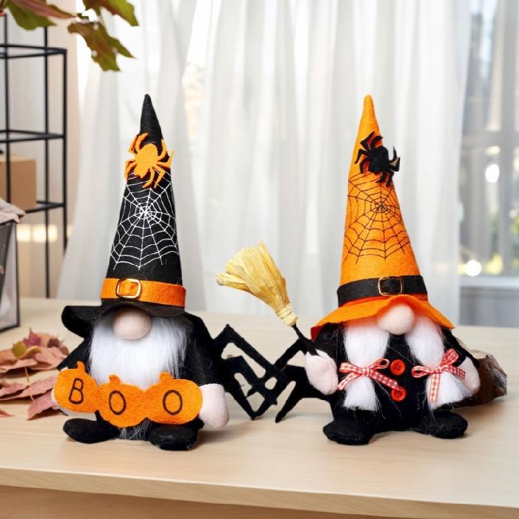 Halloween Sitzende Wichtel Puppe Elf Zwerg Stoffwichtel Halloween Plüschwichtel Puppe Schwedische Wichtel Skandinavische Tomte Puppe