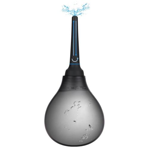 

Soxeeh Enema Pump, 280ml Large Capacity, Multi-Purpose Irrigator with Backflow Prevention, Manual Pump, Lotion Injector, Silicone, Unisex