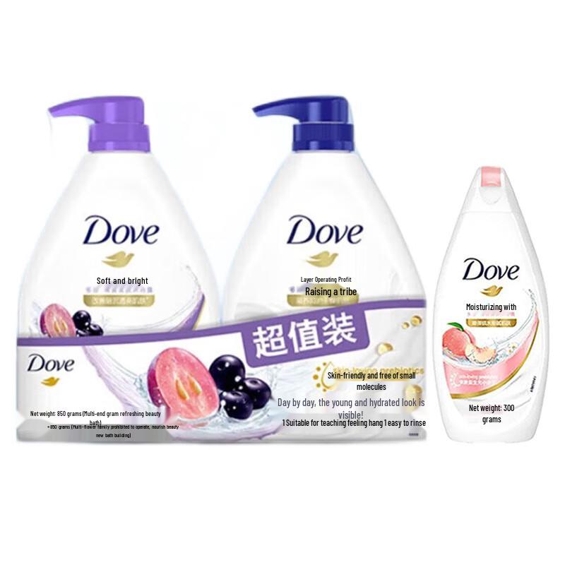 Dove Body Wash & Shower Gel Set