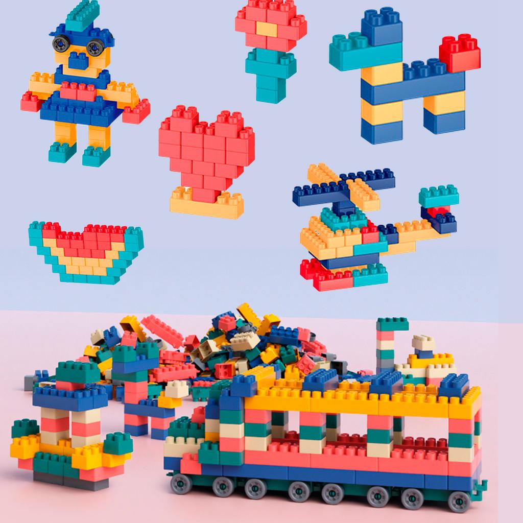 Giorgio Morandi Building Blocks Boys And Girls Darling Kindergarten Children'S Early Education Building Block Plastic Block Toy