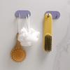 Stick On Hook Double Hanging Not Damage Installation Home Organization Versatile Self Adhesive Hook for Bathroom Kitchen