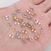 100Pcs 14/18K Gold Plating Wire Guards for Jewelry Making U Shape Connector for Jewelry Jewelry