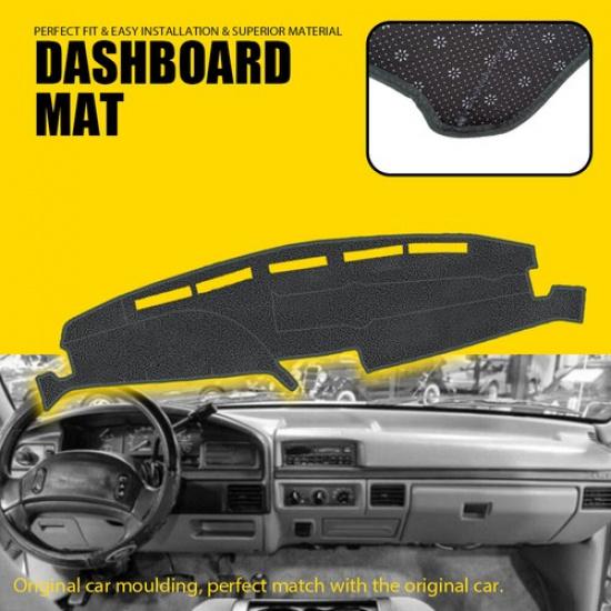 

For 1992-96 Ford F-150 F-250 F-350 F-450 Dashboard Cover Dashmat Dash Mat Pad EV
