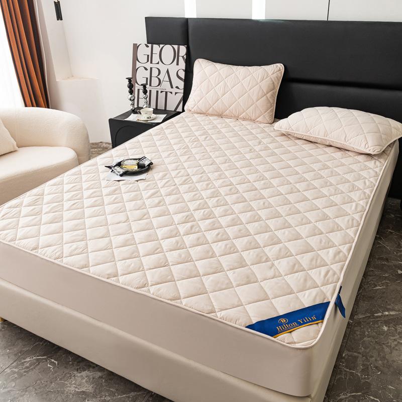 

Простыня с хлопковой подкладкой для матери и ребенка, однотонный защитный чехол для матраса в отеле в том же стиле 90*200cm