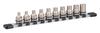 TONE Impact Torx Socket Set 10 Pieces (with Holder), HATXE310, 9.5mm (3/8") Drive,