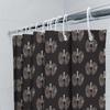 Botanical Shower Curtain Greenery Leaf Pattern Bathroom Decor Nature Theme Waterproof Fabric Shower Liner For Spa