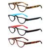 Fashion Cat Eye Reading Glasses Women Men Presbyopia Eyeglasses Presbyopic with Diopter +1.0 1.5 2.0 2.5 3.0 3.5 for Male Female