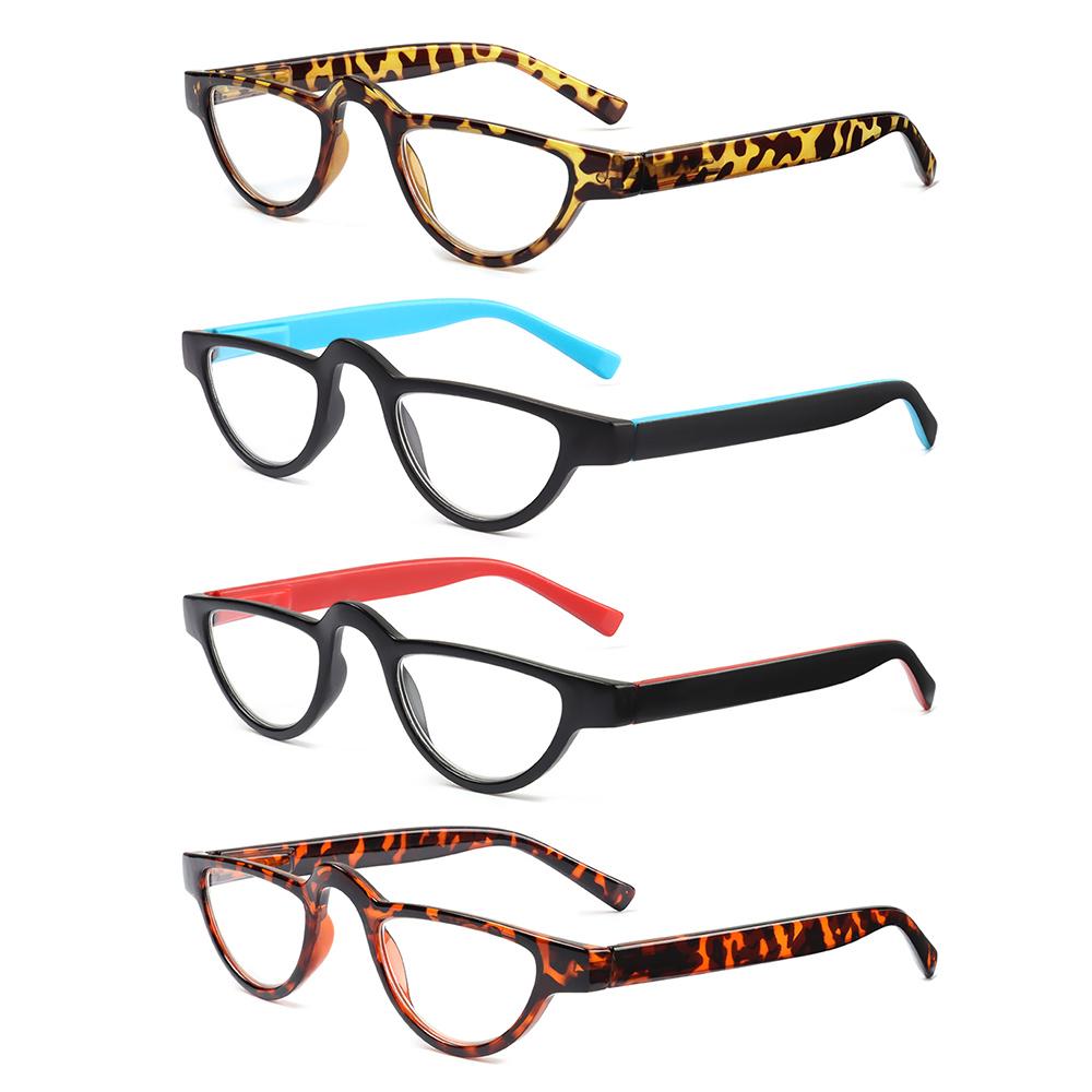 Fashion Cat Eye Reading Glasses Women Men Presbyopia Eyeglasses Presbyopic with Diopter +1.0 1.5 2.0 2.5 3.0 3.5 for Male Female