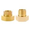 Efficient Pump Connection Set Secure Pump Adapter Quality Pump Attachments 3/4"/1/2" Brass Screw Connection with Seal