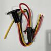 Drag Motor Plug 12V-24V 8/10 Gauge 2 Wire Trolling Motor Universal Boat Motor Quick Connection Socket