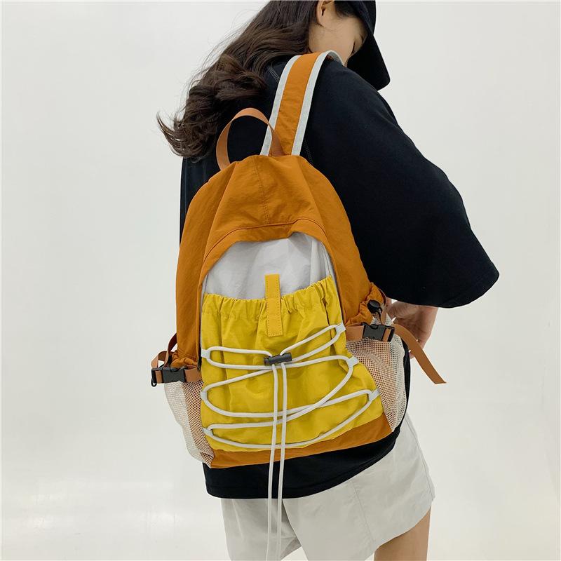 Travel Outdoor Backpack for Women Light Hiking Bag Mountain Climbing Large Capacity Fitness Backpack Hiking Exercise Student School Bag