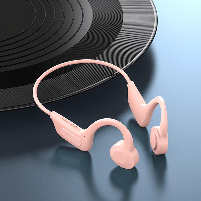 New Wireless Bone Conduction Bluetooth Headphones: In-Ear, Over-Ear Sports Style with Long Standby