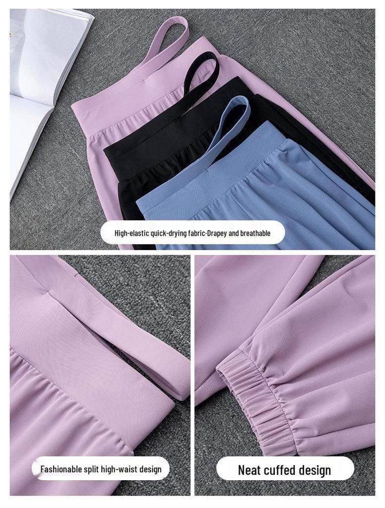 Women's Quick-Dry Running Sportswear Set: Sun Protection Jacket & Pants for Summer Outdoor & Fitness Activities 2024.