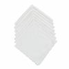 7 Pieces Reusable Cotton Hanky Breathable Handkerchiefs Soft for Quick Cleanups