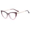 New Vintage Transparent Computer Reading Glasses Women's Eyeglass Frames TR90 Anti Blue Light Magnifying Glasses Presbyopia