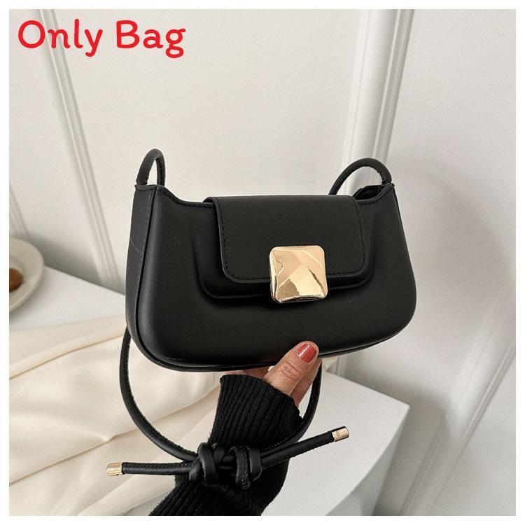 Minimalist Small Pu Bag With Top Flap For Daily Wear And Street Style