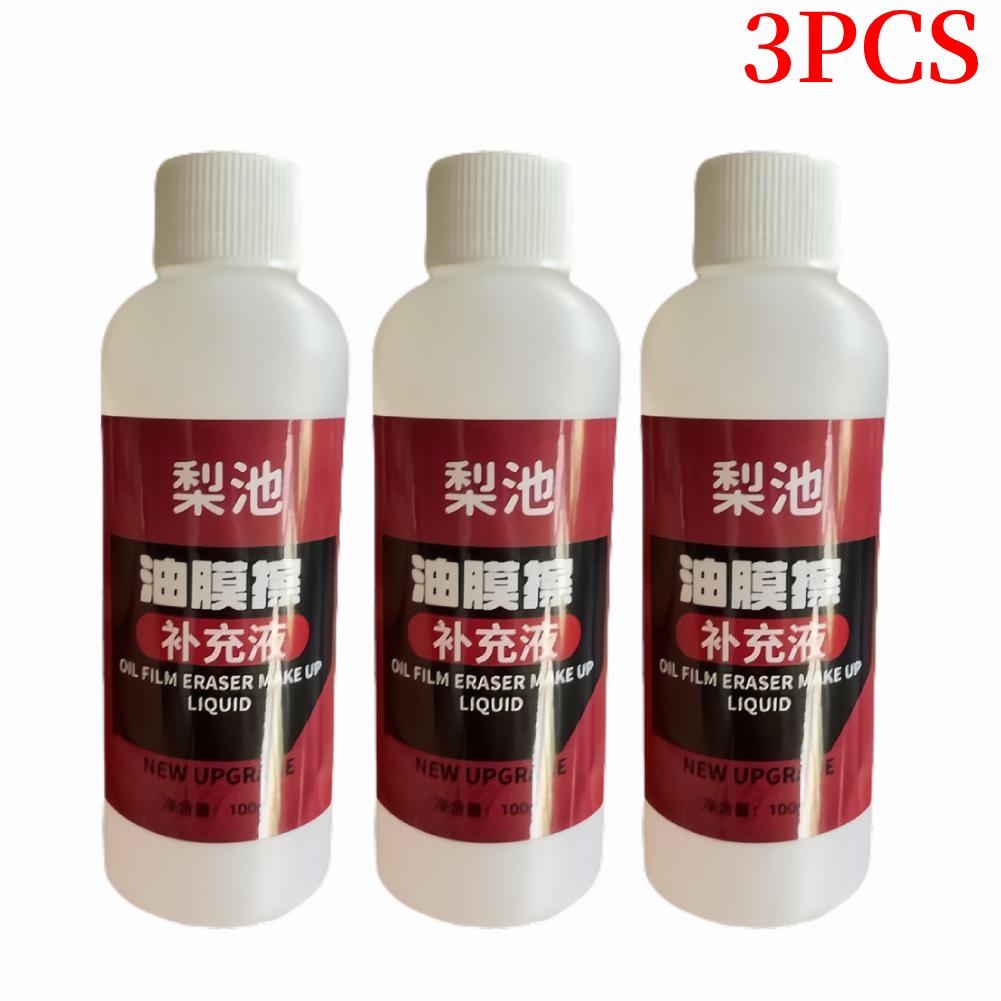 Oil Film Remover Removes Dirt Auto Glass Oil Film Remover Powerful Windshield Oil Film Stain Removal Car Glass Oil Film Wiping