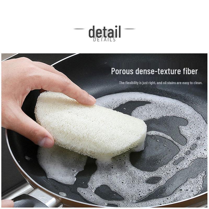 Multifunctional Natural Loofah Sponge & Exfoliating Towel