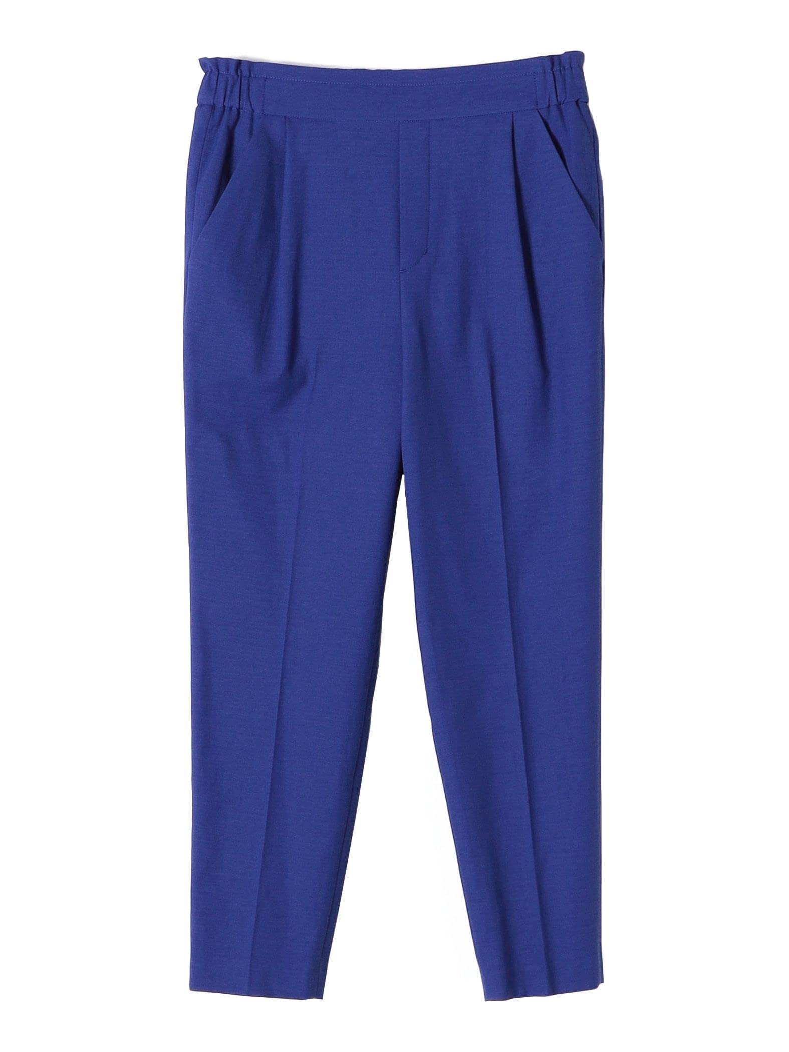 SHIPS for Dry Oxford Tapered Hand Size 313112815 Women s Pants, Washable, Blue, 36,