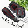 Silikon Bil 2 Knapp Nyckelskydd Fodral för Peugeot 106 107 206 207 307 Citroen C1 C2 C3 C4 XSARA PICASSO för AYGO Skydd