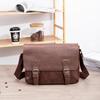 Neue Retro-Umhängetasche für Herren, lässig, Flip Street, japanische und koreanische Umhängetasche, große Kapazität, einfache Herrentasche