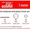 Heat Shrink Tubing Cable Protector for Charging and Fiber Optic Cables