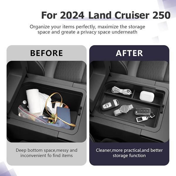2024 Toyota Land Cruiser Prado 250 Armrest Storage Box None