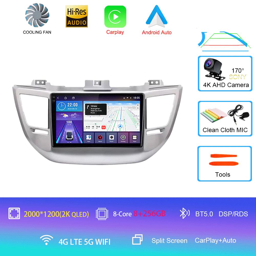 Android 14 Car Radio For Hyundai Tucson 3 2015 - 2018 Player Multimedia Navigation Stereo GPS No 2din 2 din dvd