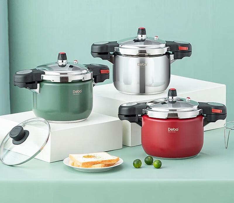 Debo DEP-823 304 Stainless Steel Pressure Cooker
