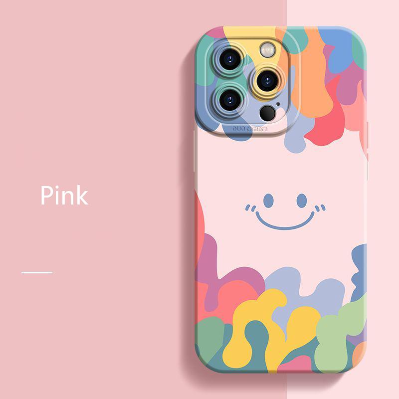 Smile Silicone Case For Xiaomi Poco X5 F5 Pro Mi 14 13 12 11T 13T 11 Lite 5G NE 12T Pro Soft Shockproof Full Cover