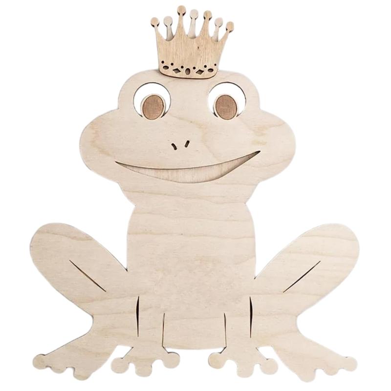 Wall Decors Nordic Cute Animal Wood Wall Hangings Decorations Ornament Decals for Childrens Room Bedroom Kindergartens